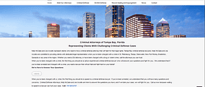 website design for criminal defense attorneys tampa st petersburg