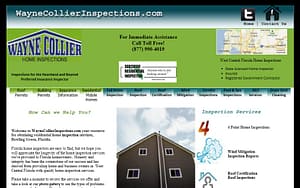 Web design for Florida home inspectors