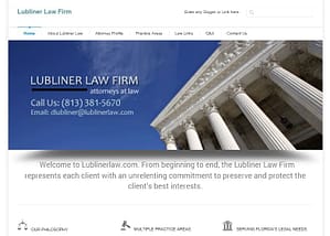 Website Design and SEO for Florida lawyers